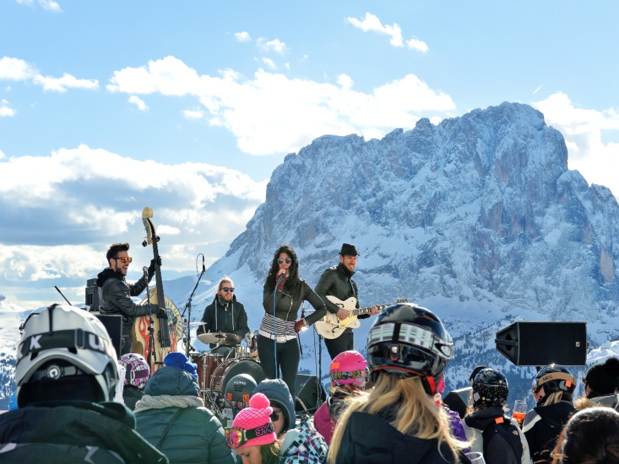 Musica sulle Dolomiti