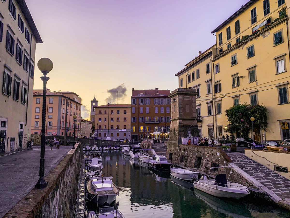 centro storico livorno canali