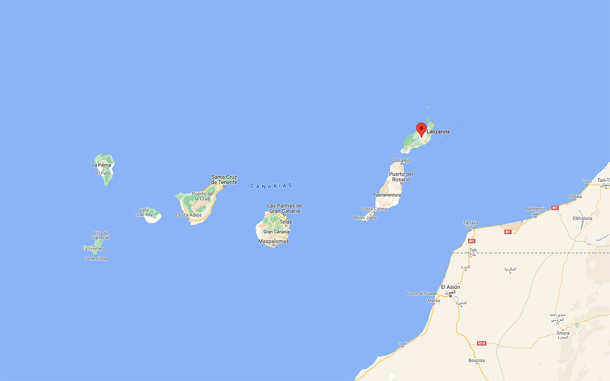 cosa vedere a Lanzarote mappa