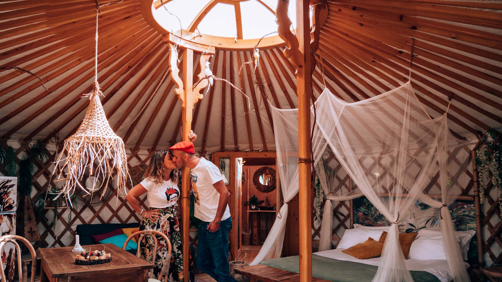 dormire in una yurta in toscana