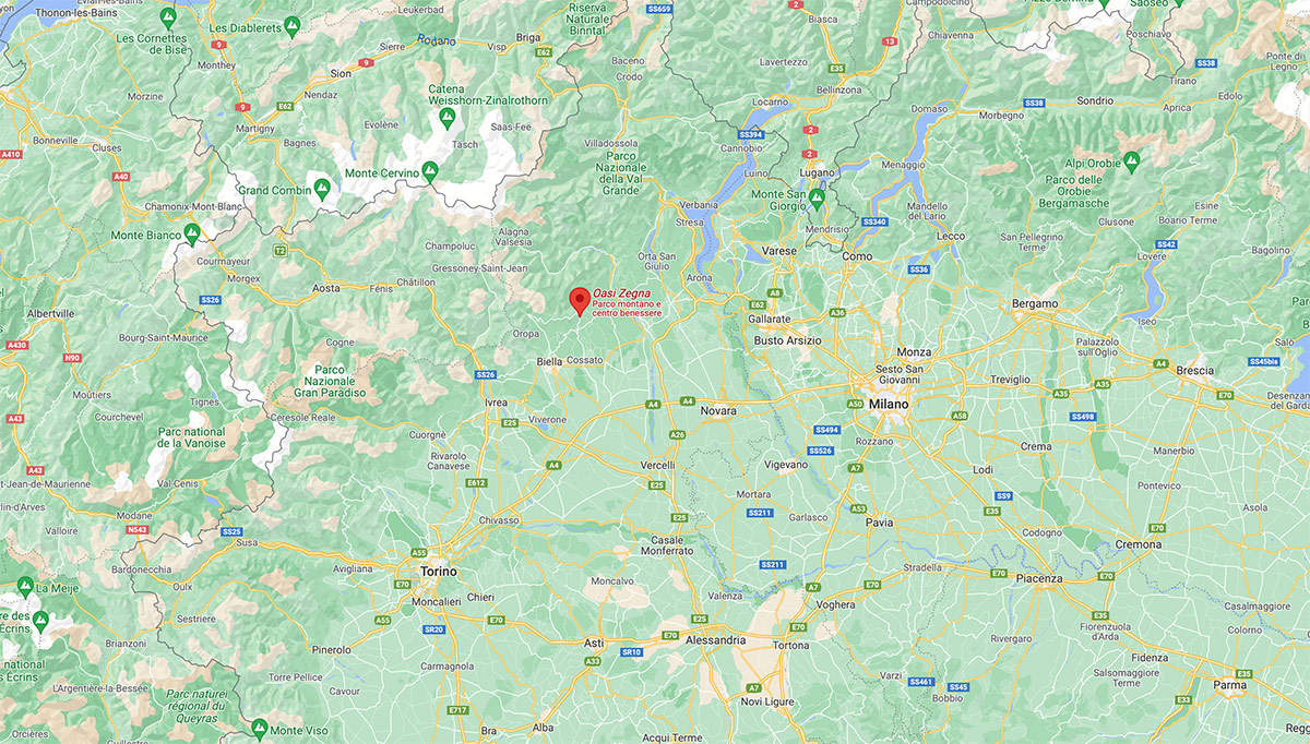 mappa oasi zegna