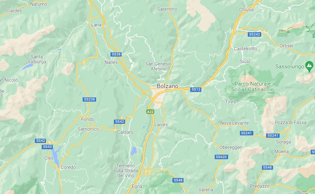 dove si trova bolzano