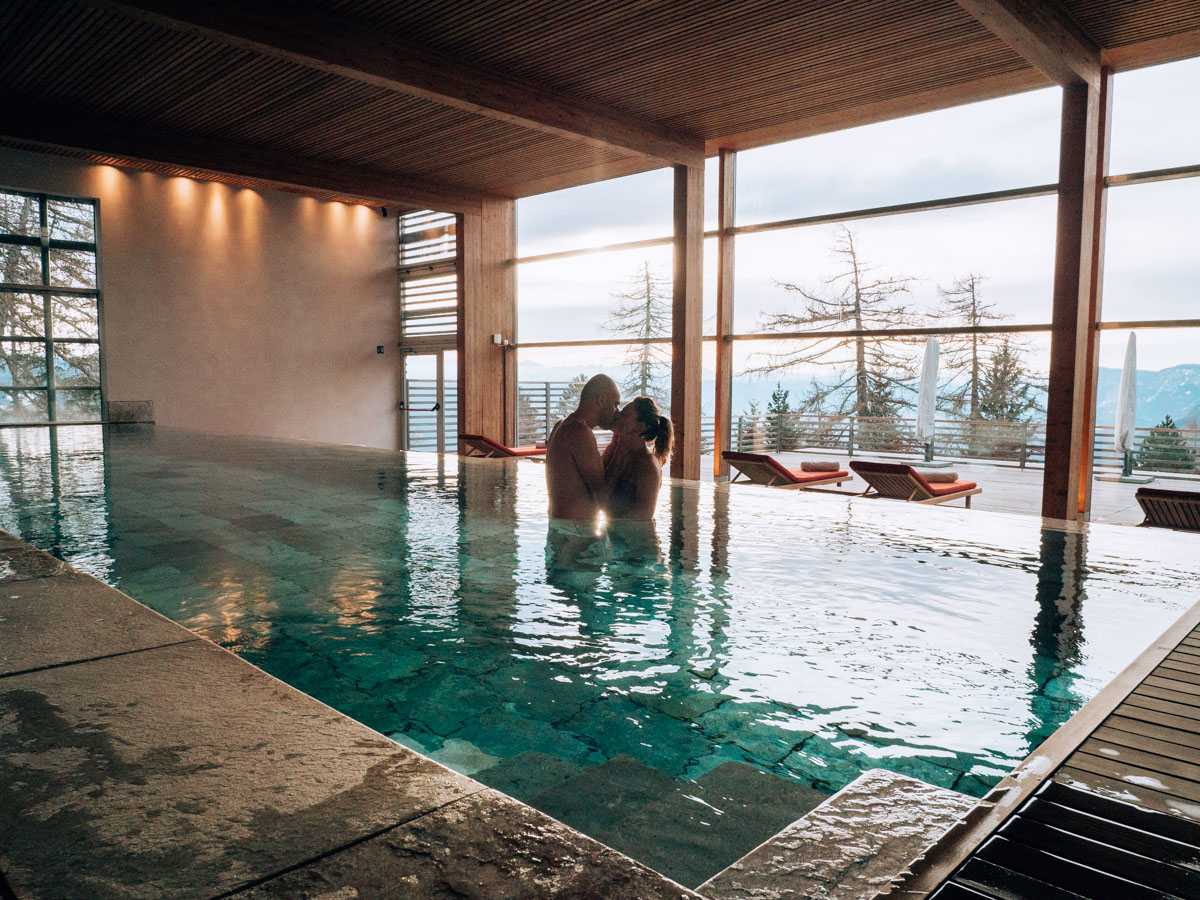 Vigilius Mountain Resort piscina