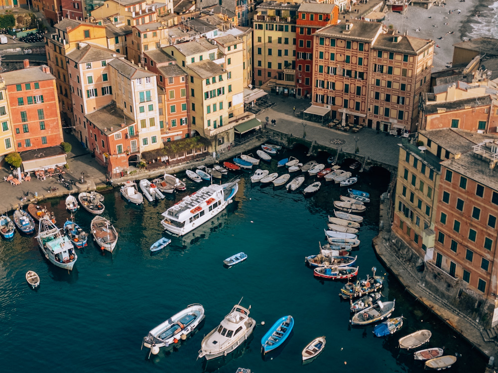 Camogli vista dall’alto